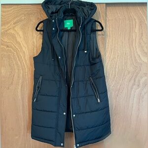 Dip | Midi length puffer vest